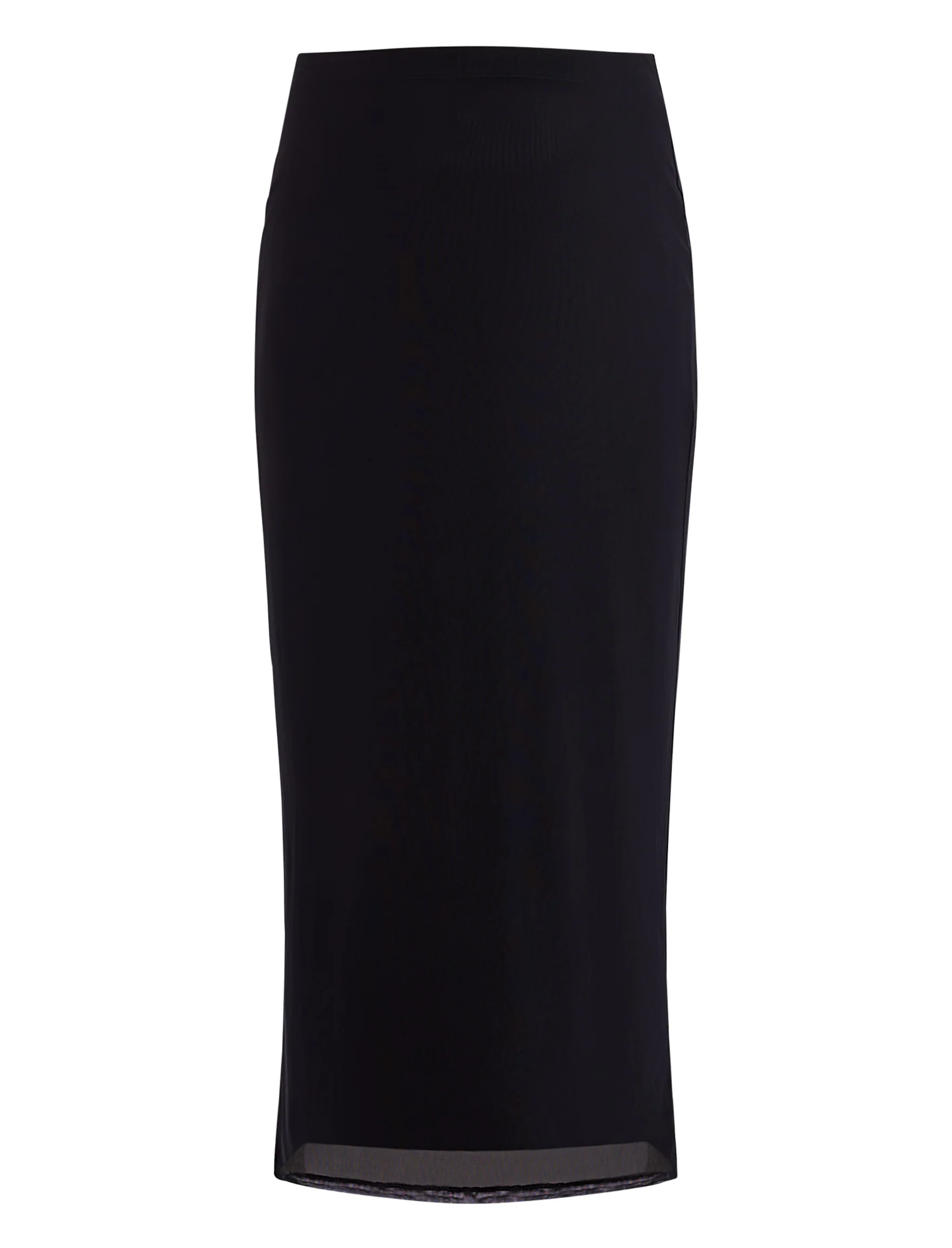 Bodycon Maxi Skirt in Mesh - Image 5