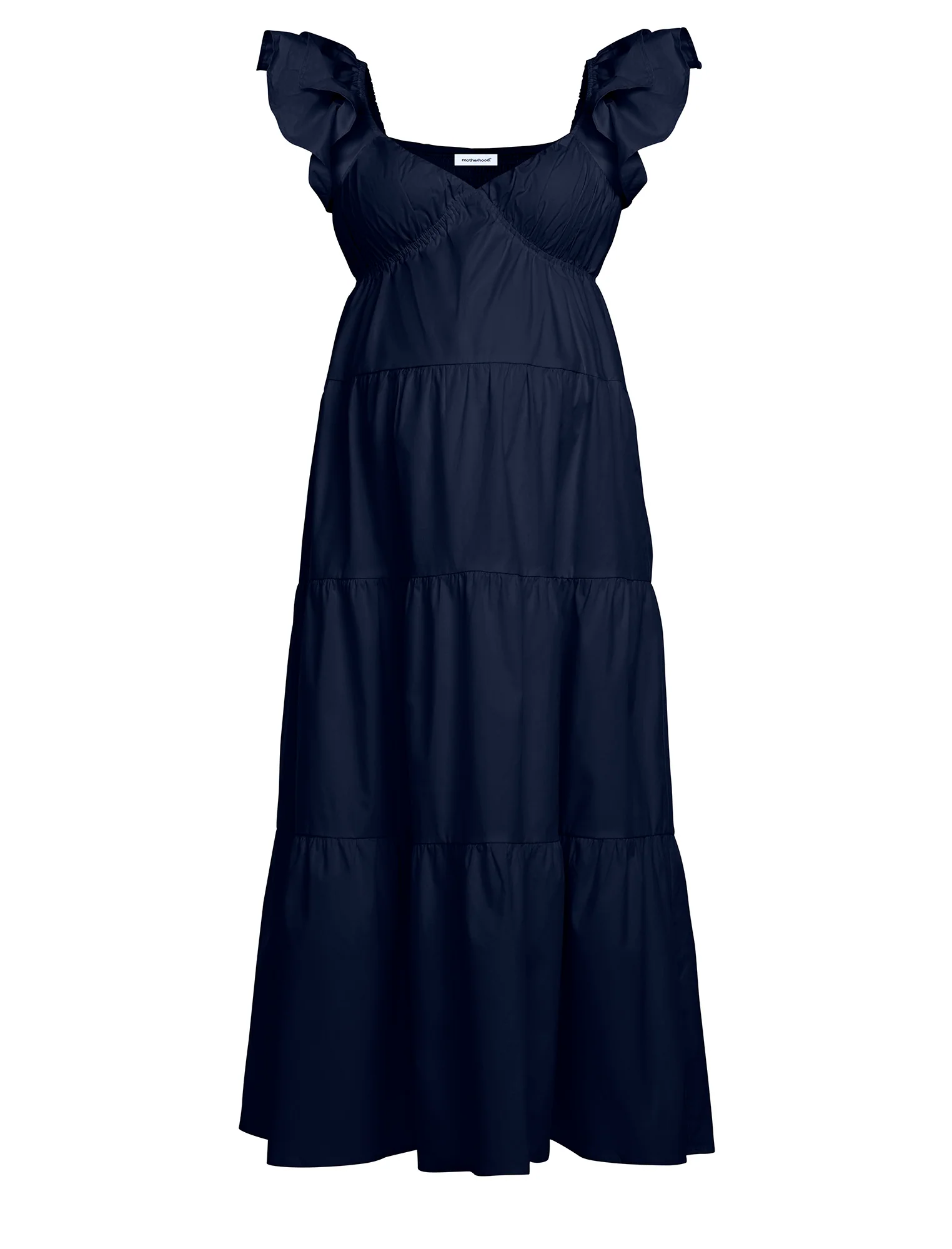 Empire Ruffle Sleeve Maxi Dress - Image 6