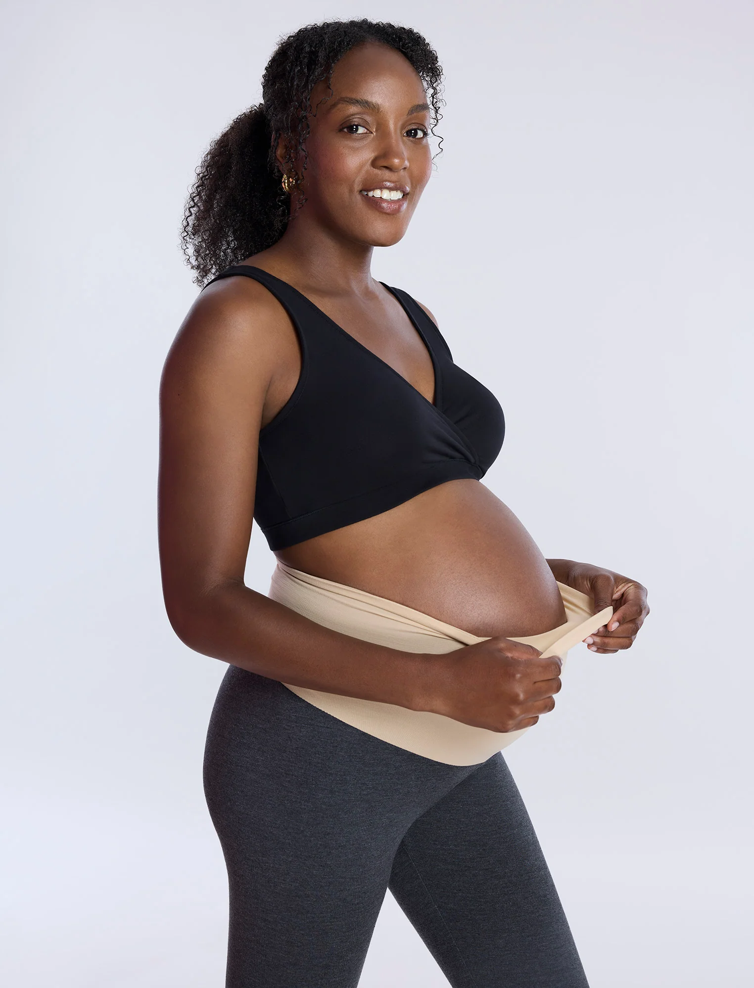 Essential Stretch Secret Fit Belly® Maternity Leggings - Image 4
