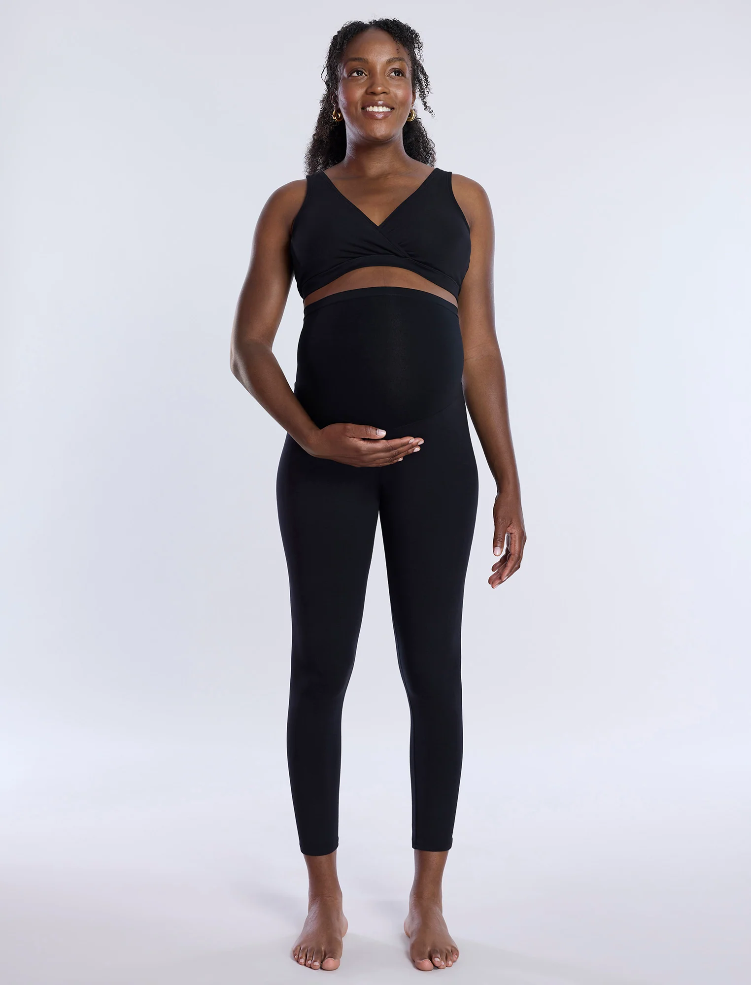 Essential Stretch Secret Fit Belly® Maternity Leggings - Image 4