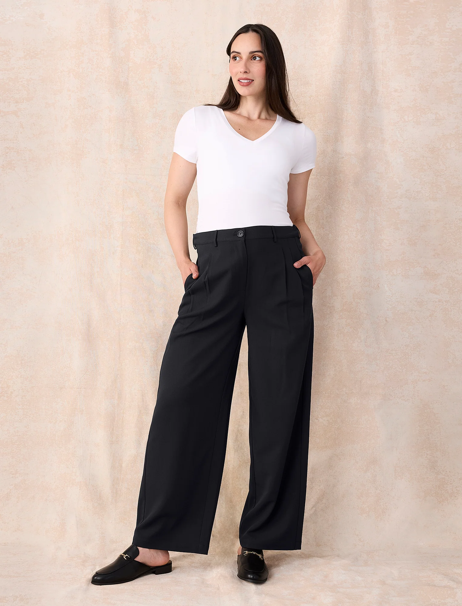 Front Pleated Trousers - Image 8