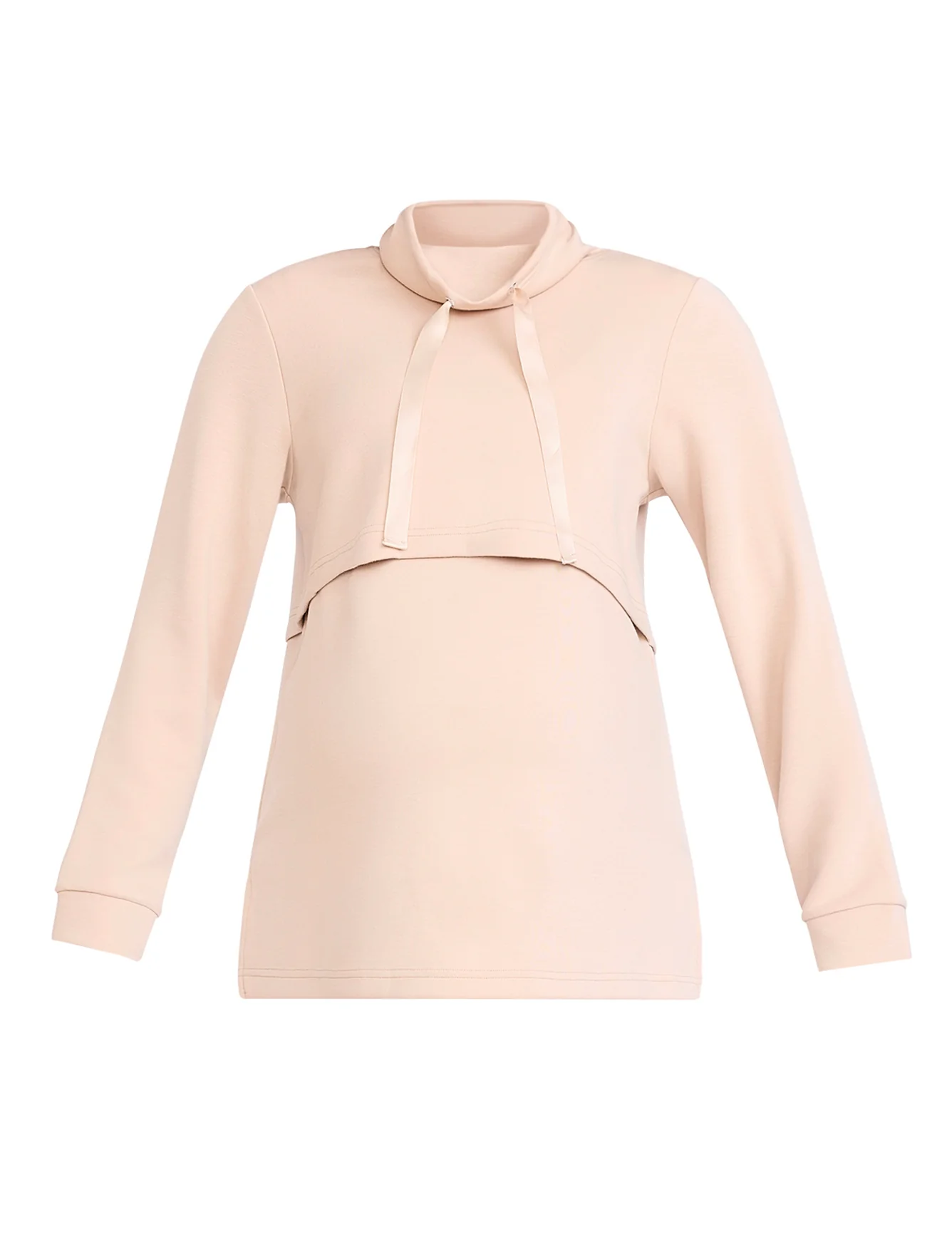 Funnel Neck Nursing Sweatshirt - Image 6