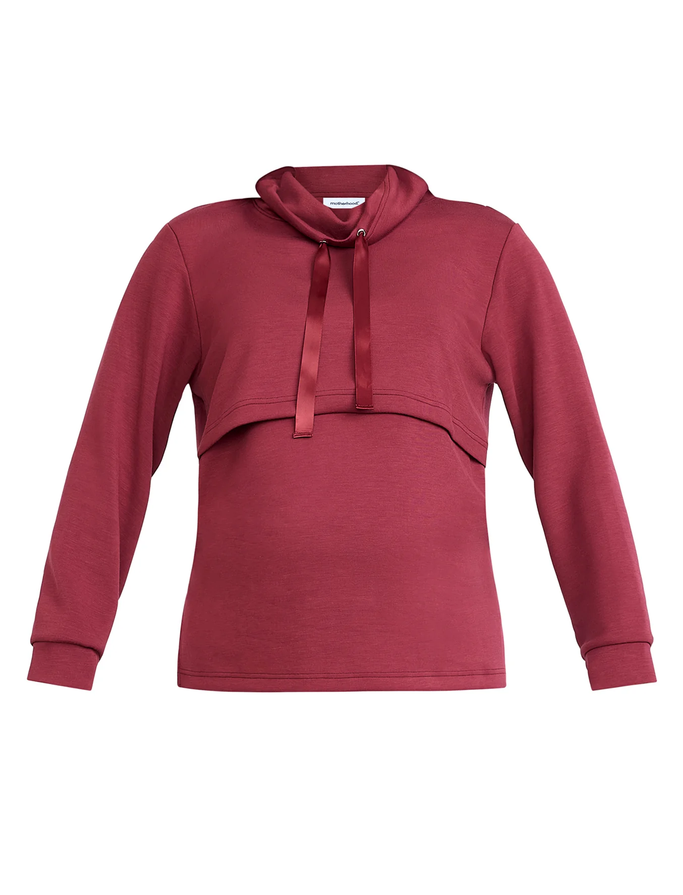 Funnel Neck Nursing Sweatshirt - Image 6
