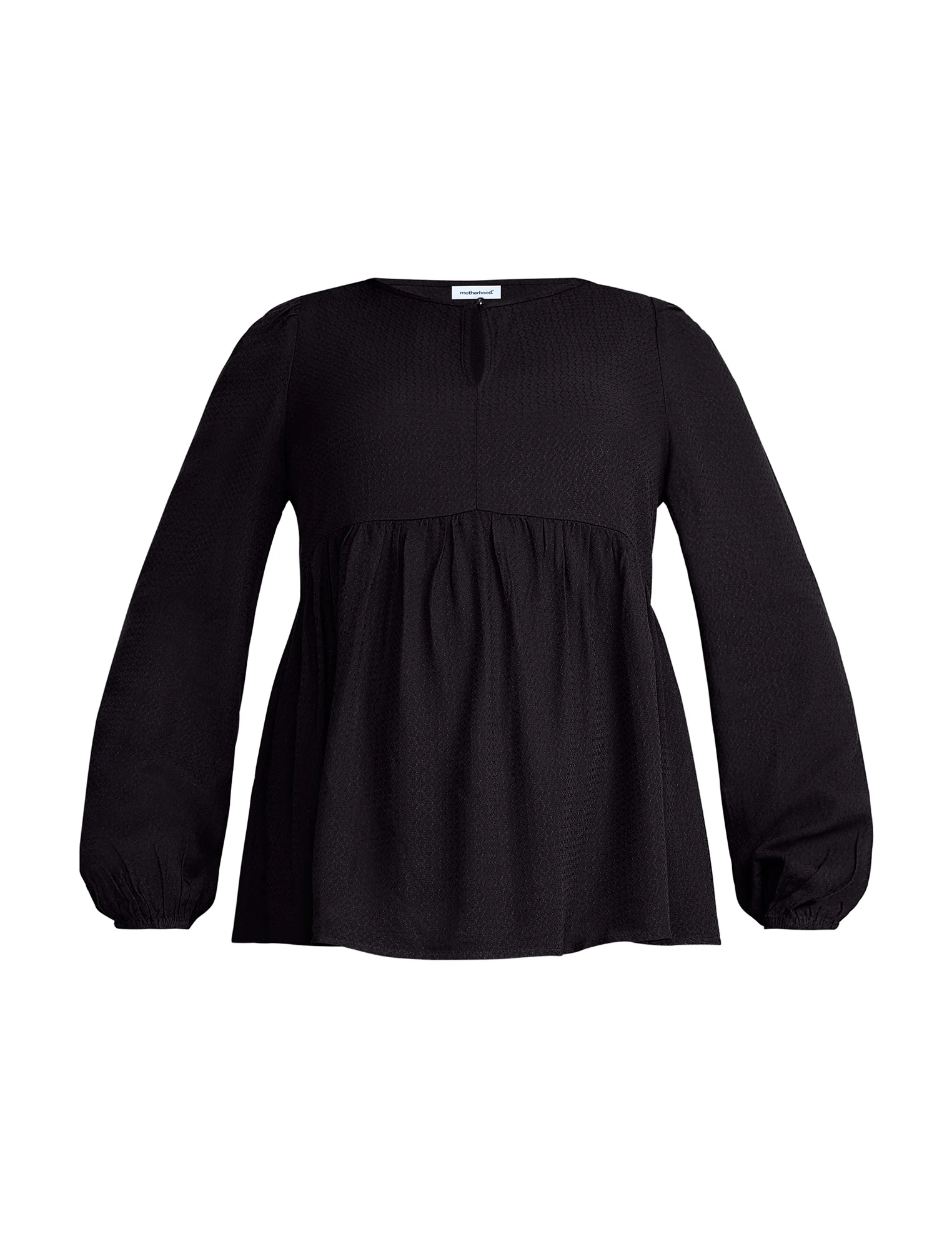 Long Sleeve Keyhole Blouse - Image 6
