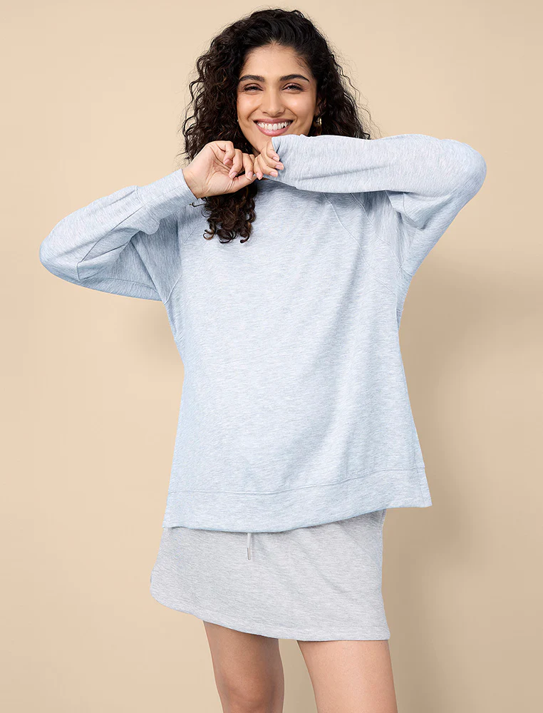 Long Sleeve Raglan With Side Slits - Image 7