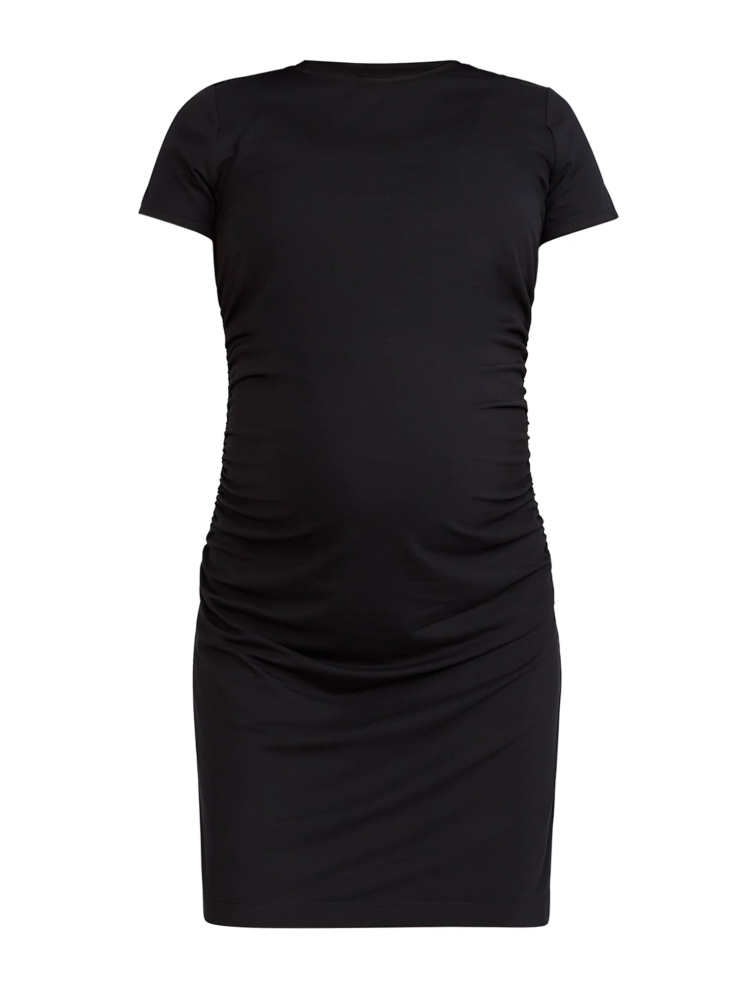 Maternity Ruched Bodycon Mini Dress - Image 6