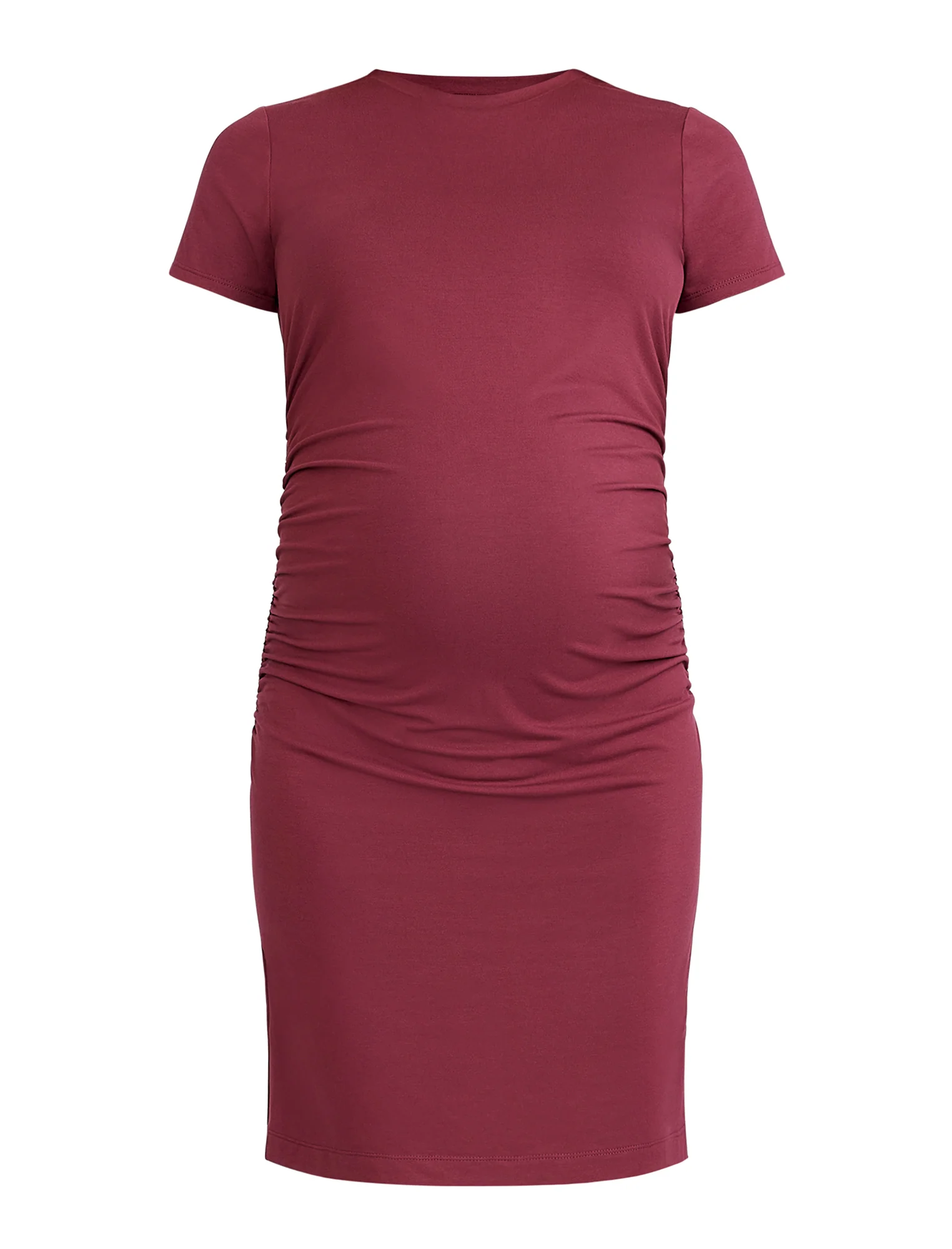 Maternity Ruched Bodycon Mini Dress - Image 6