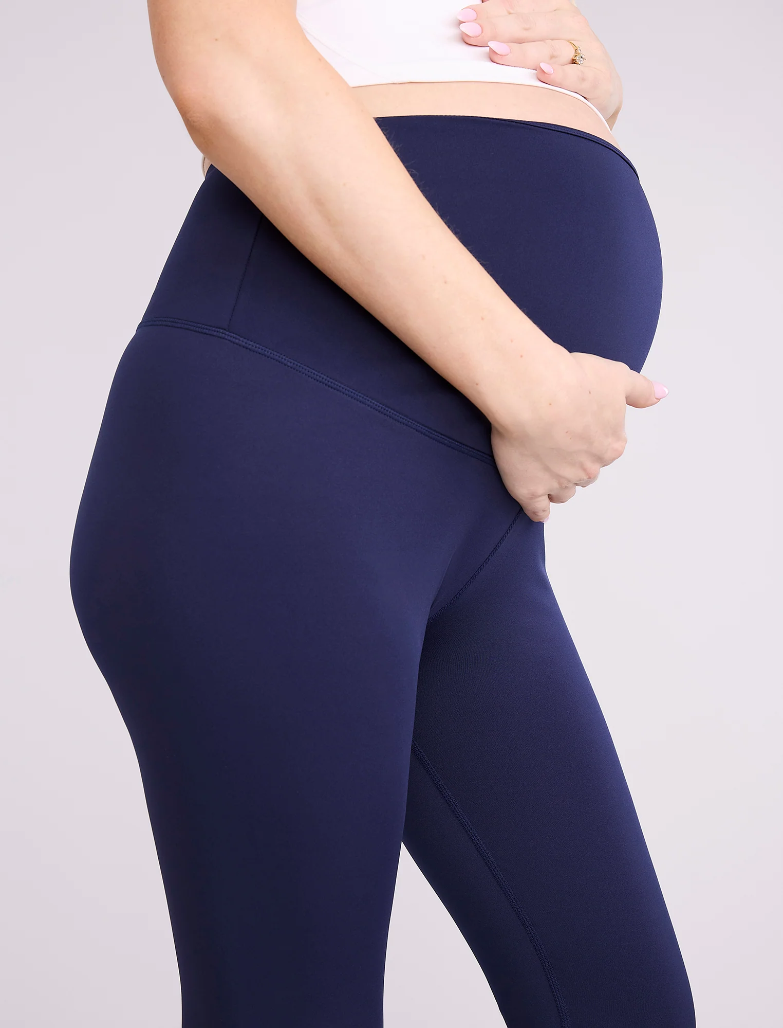 Maternity Seamed Active Legging - Image 4