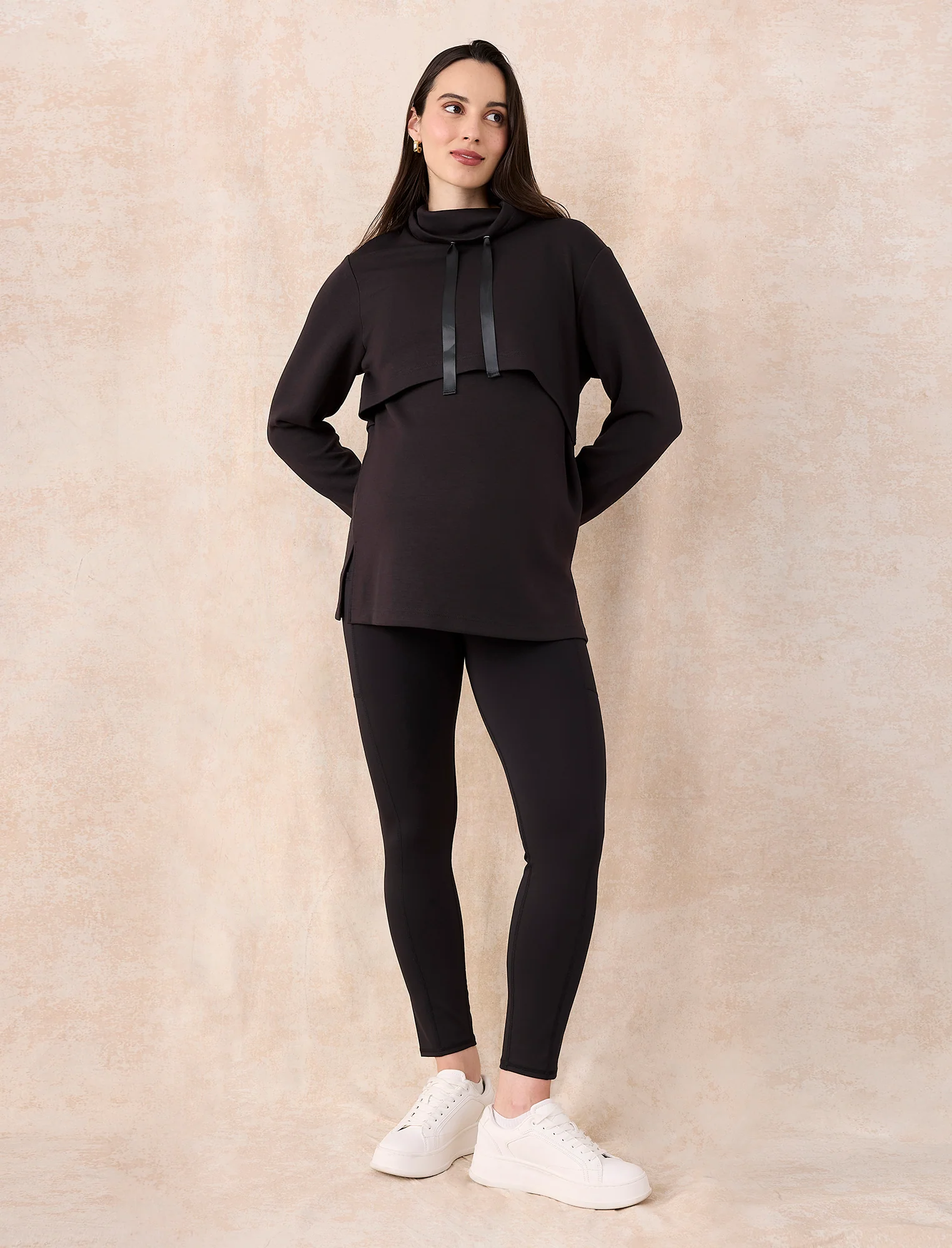 Maternity Seamed Active Pockets Legging - Image 7