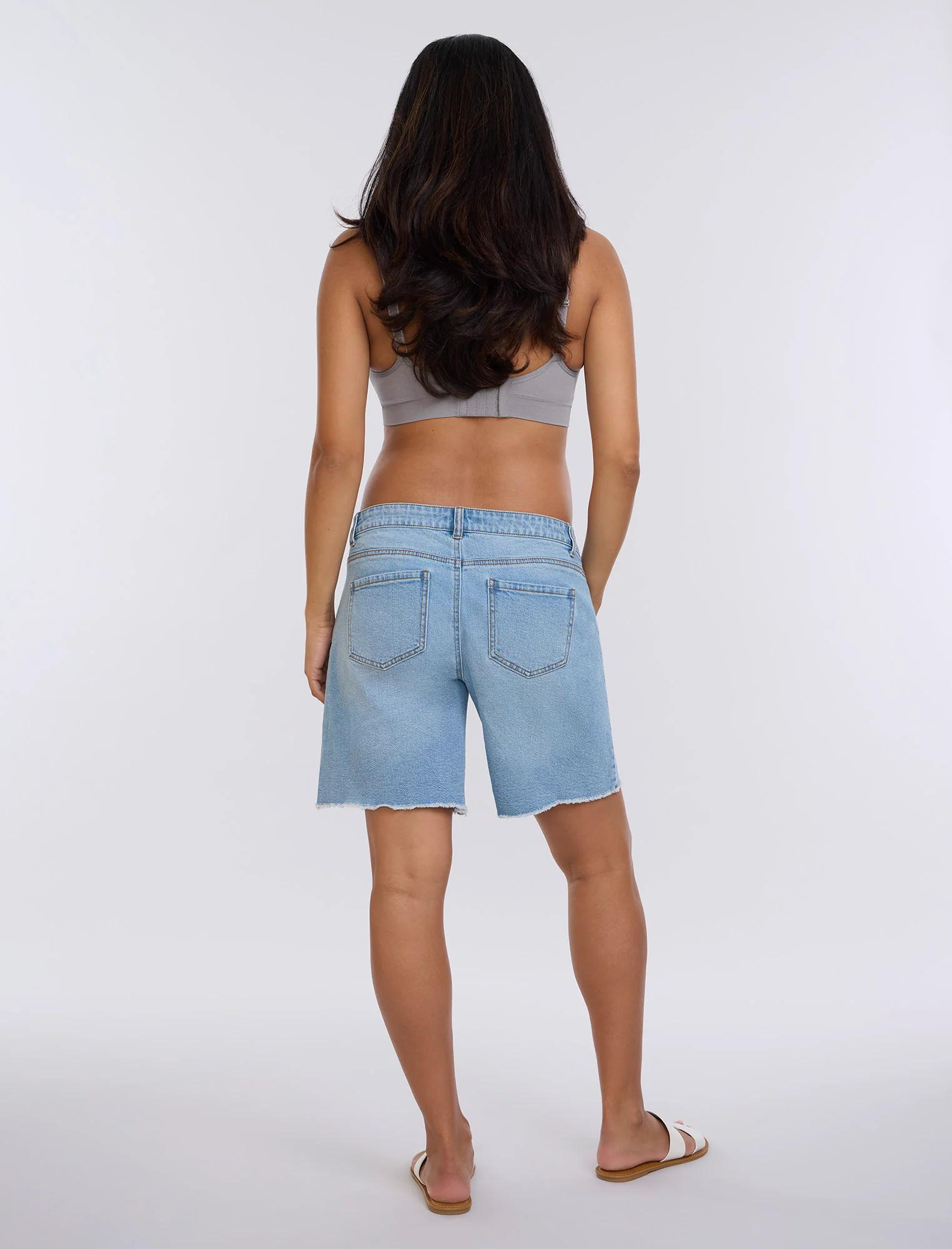 Mid Length Cut Off Short - Image 2