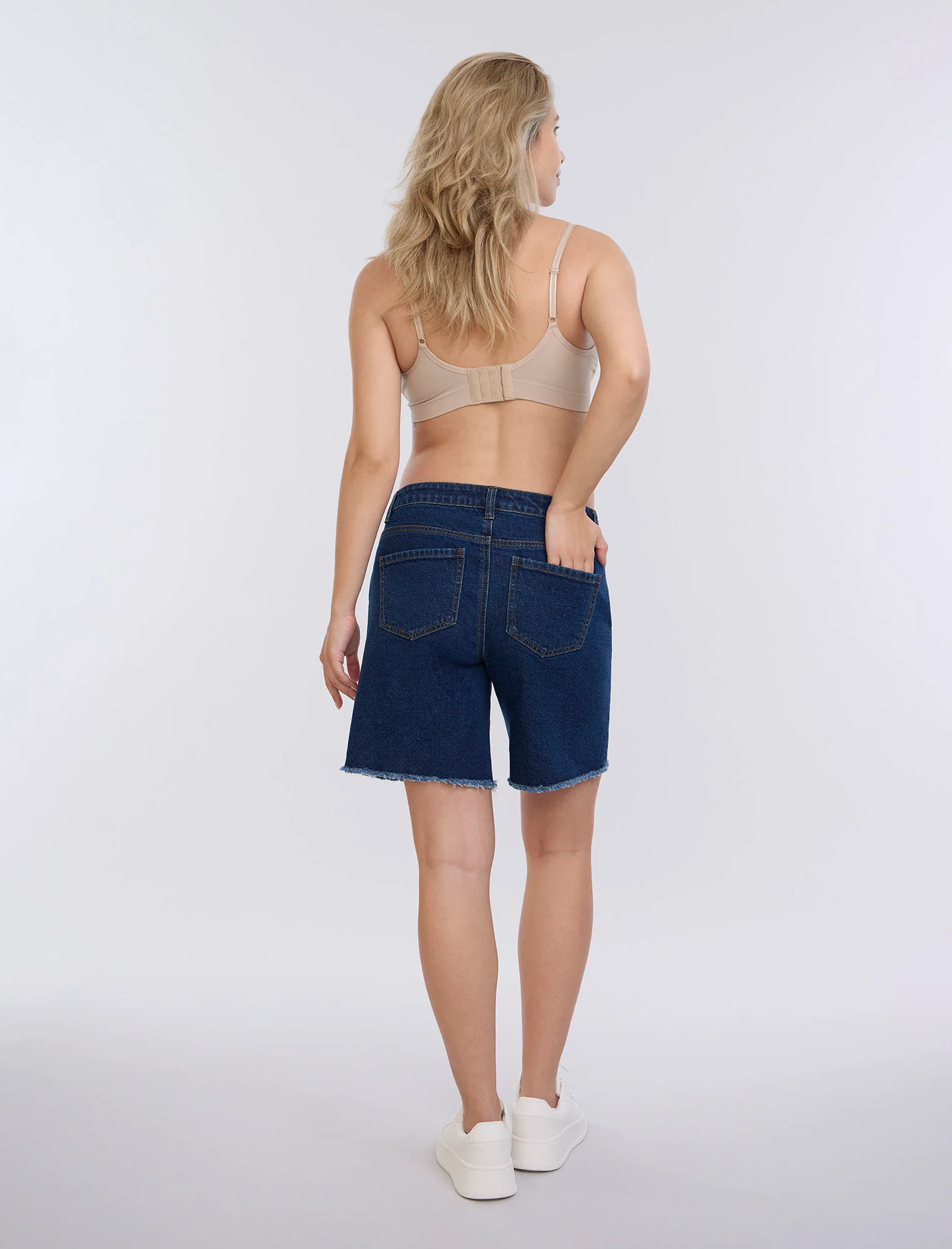 Mid Length Cut Off Short - Image 2