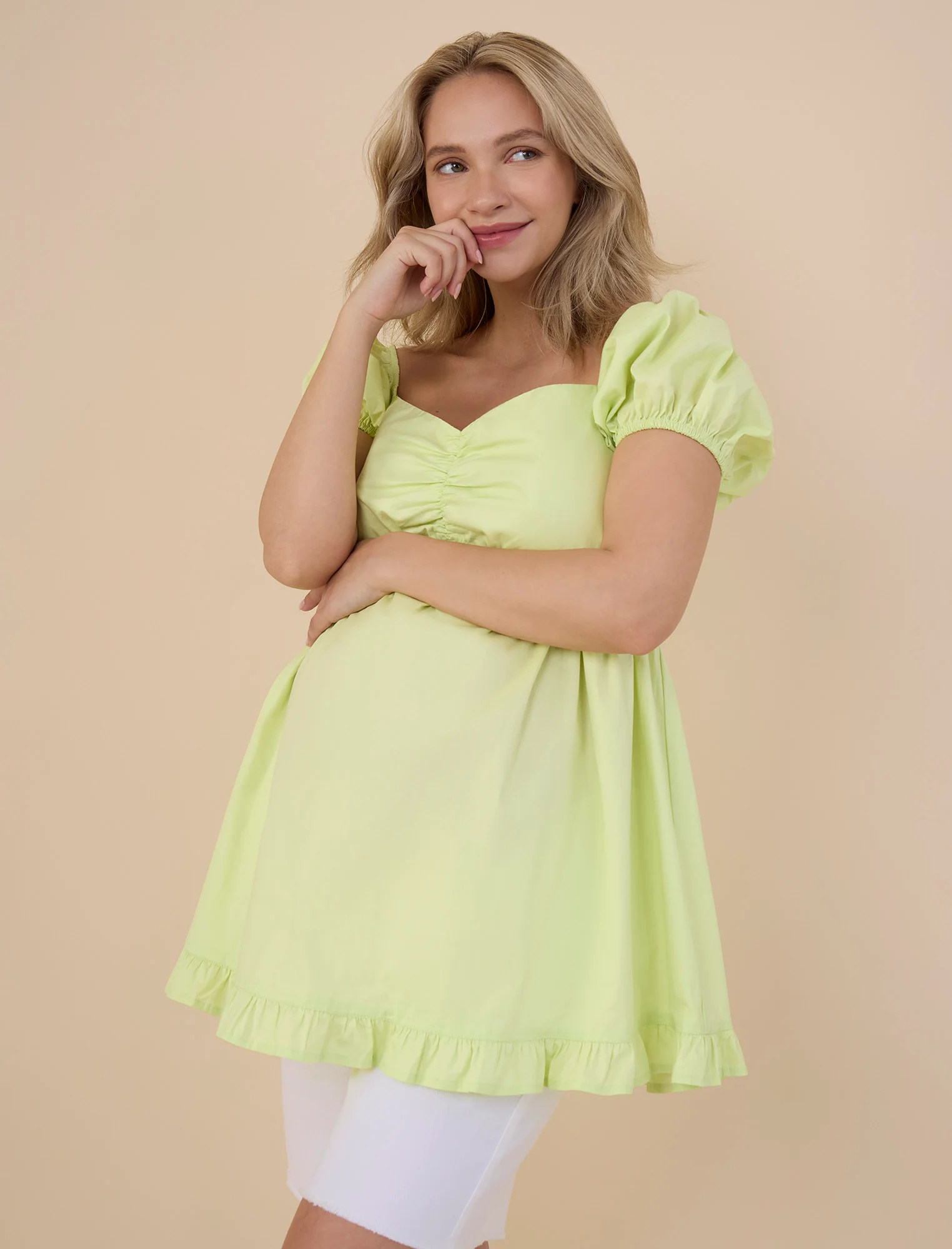 Off The Shoulder Ruched Top - Image 6