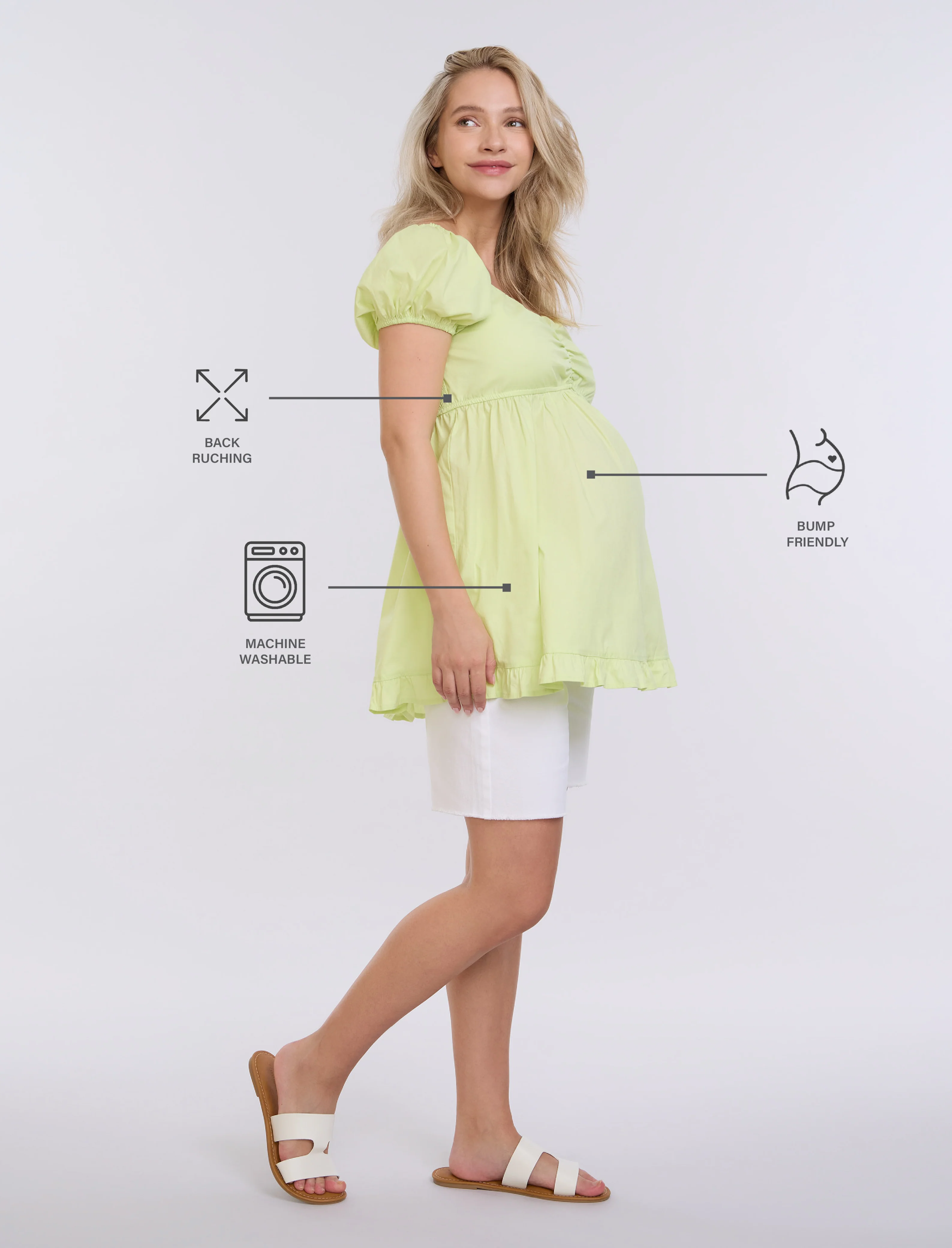 Off The Shoulder Ruched Top - Image 9