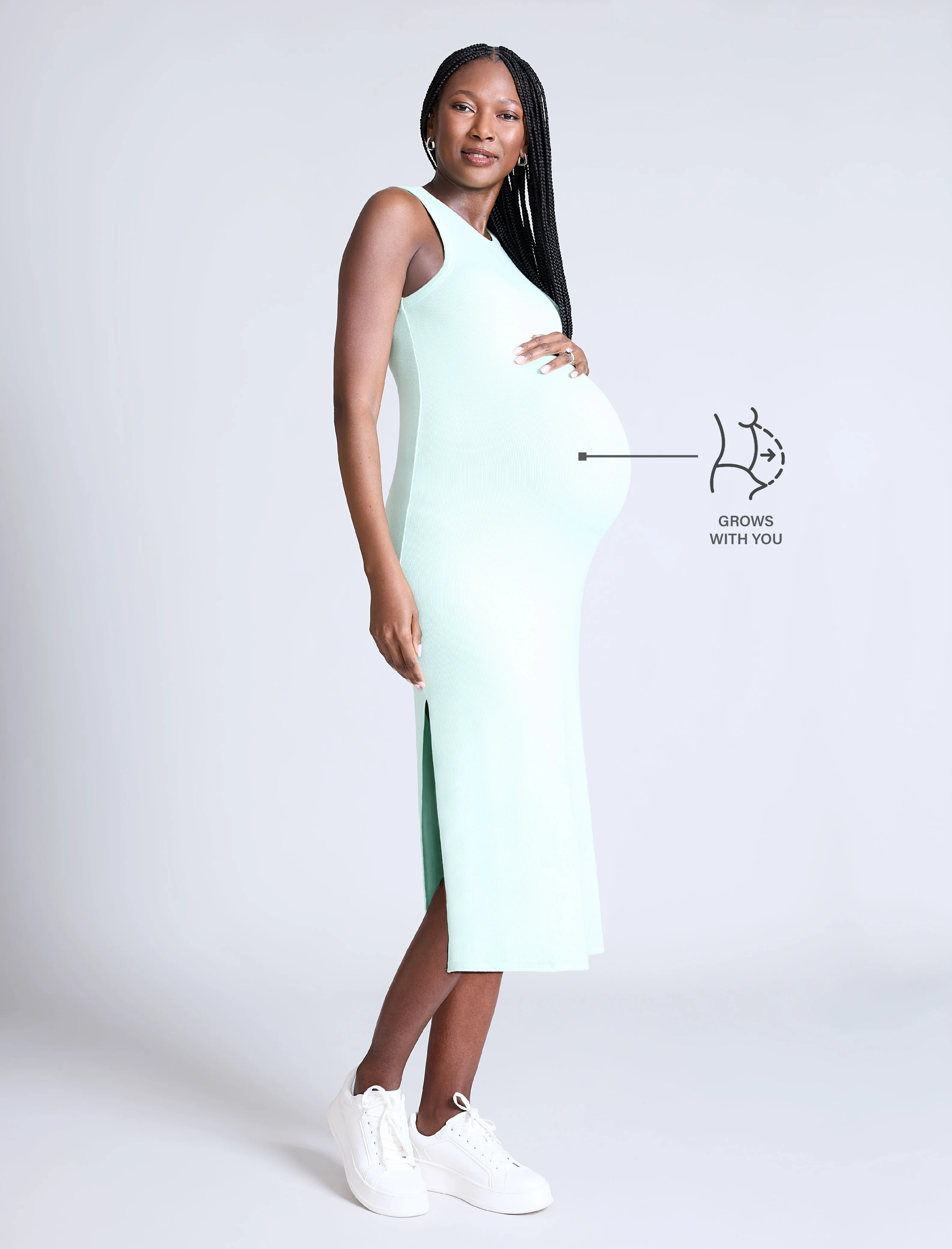 Racer Midi Dress - Image 7