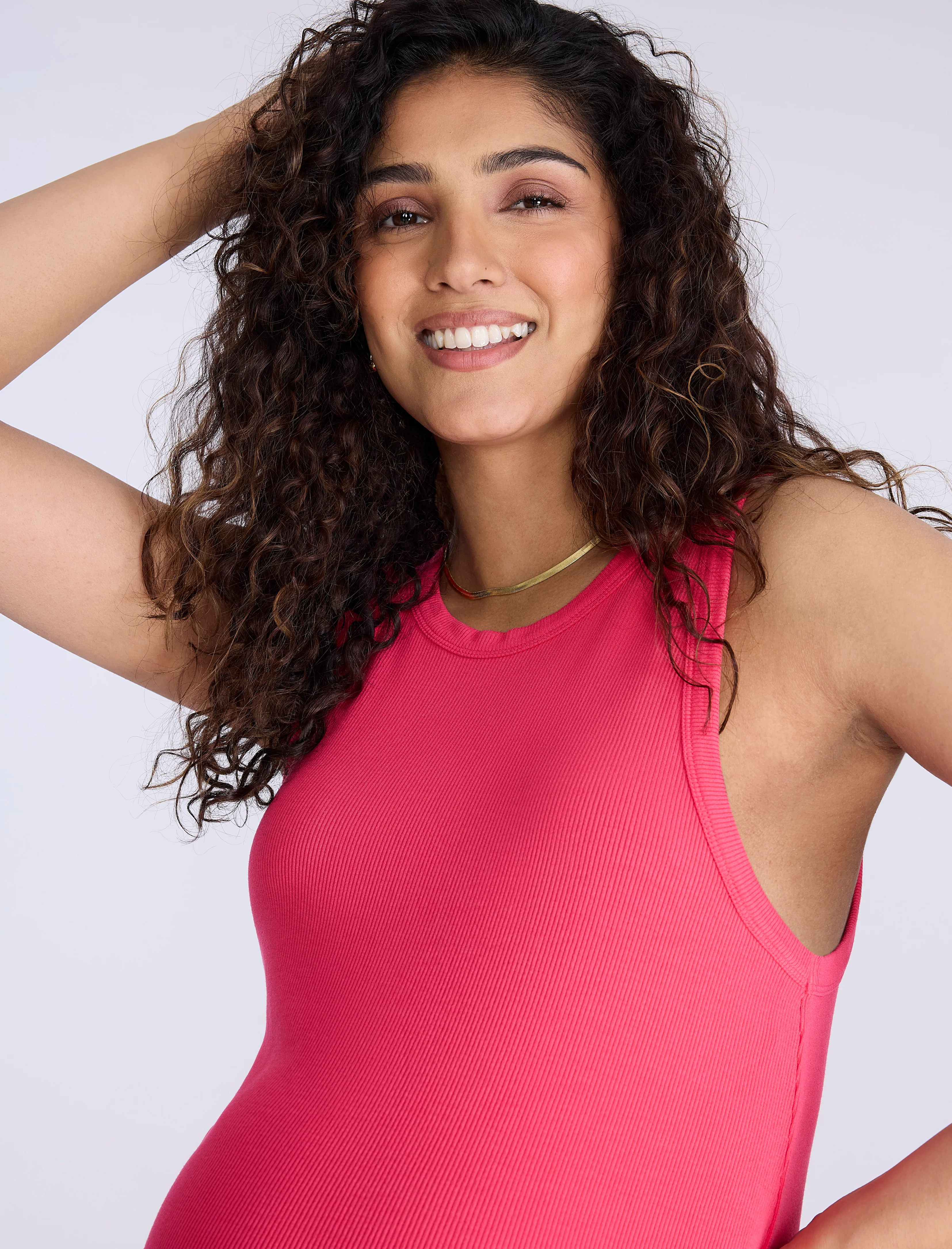 Racerback Tank Midi Dress - Image 4
