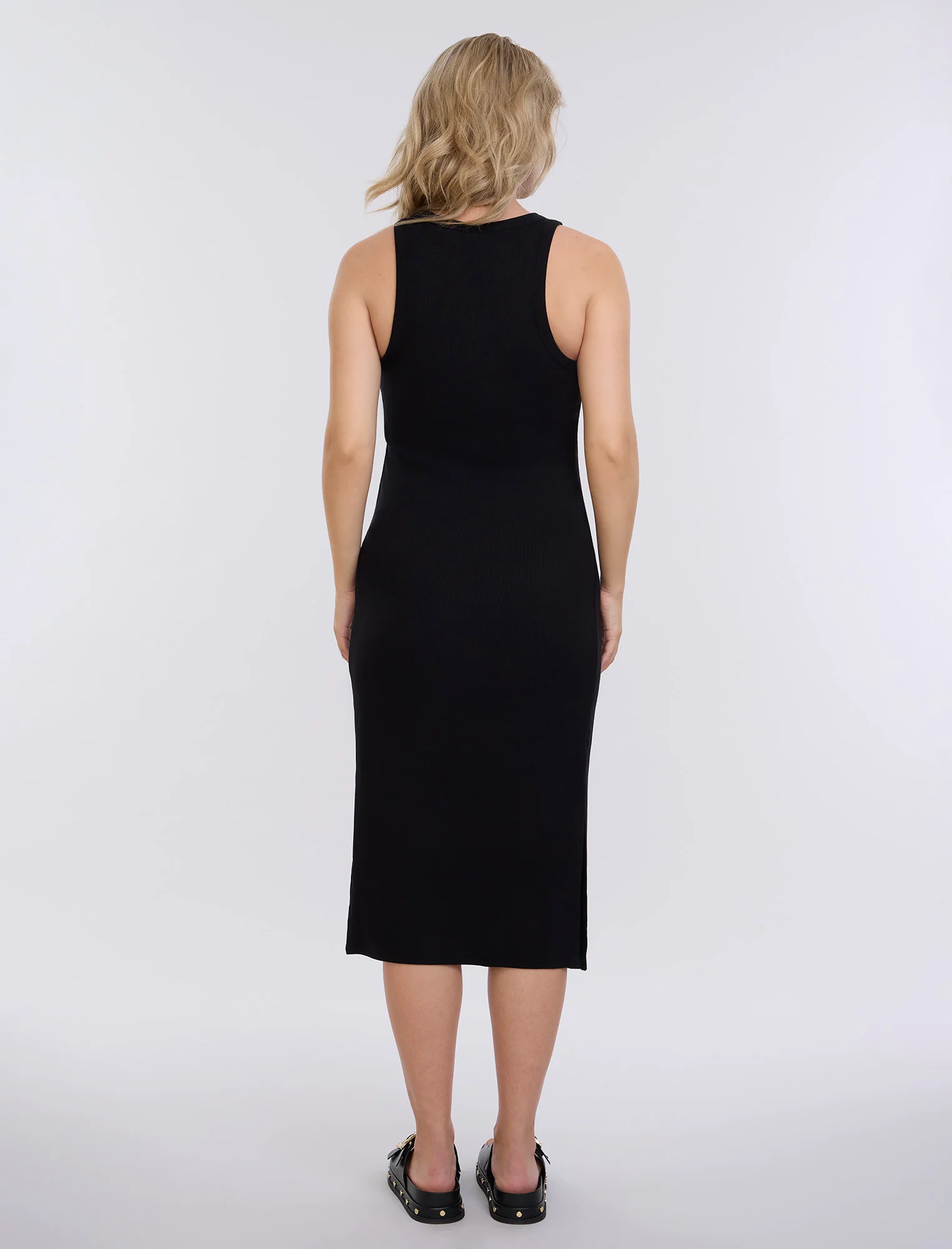 Racerback Tank Midi Dress - Image 2