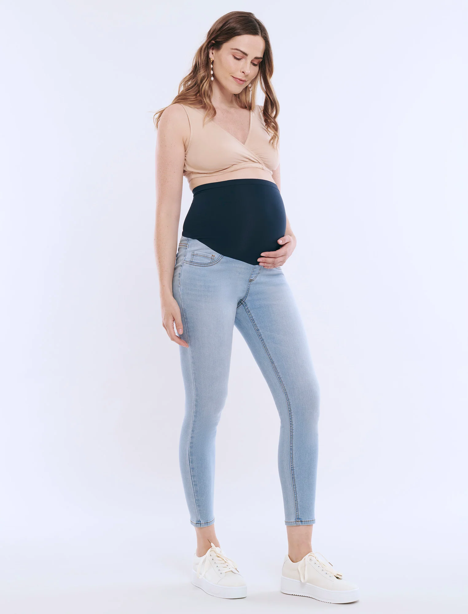 Secret Fit Belly® Ankle Length Skinny Jegging - Image 3