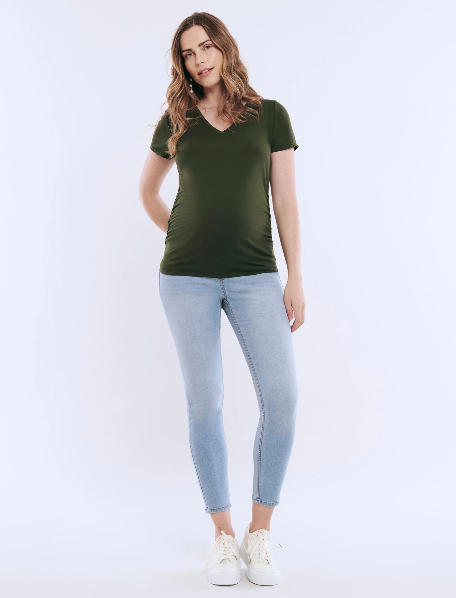 Secret Fit Belly® Ankle Length Skinny Jegging - Image 6