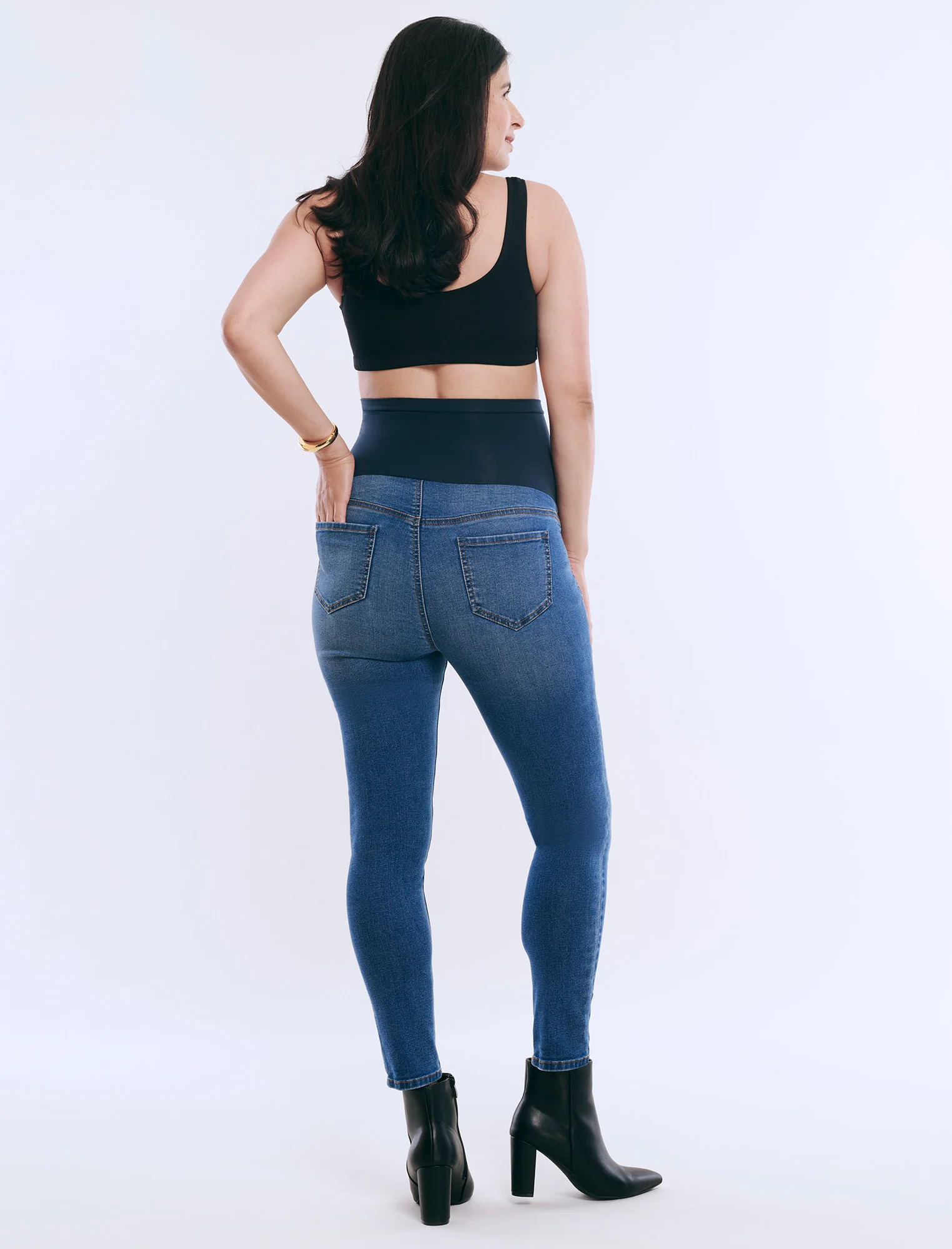 Secret Fit Belly® Ankle Length Skinny Jegging - Image 2