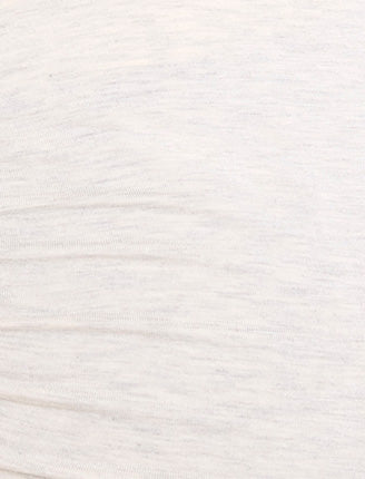 Side Ruched Long Sleeve V-Neck Maternity Tee - Image 5