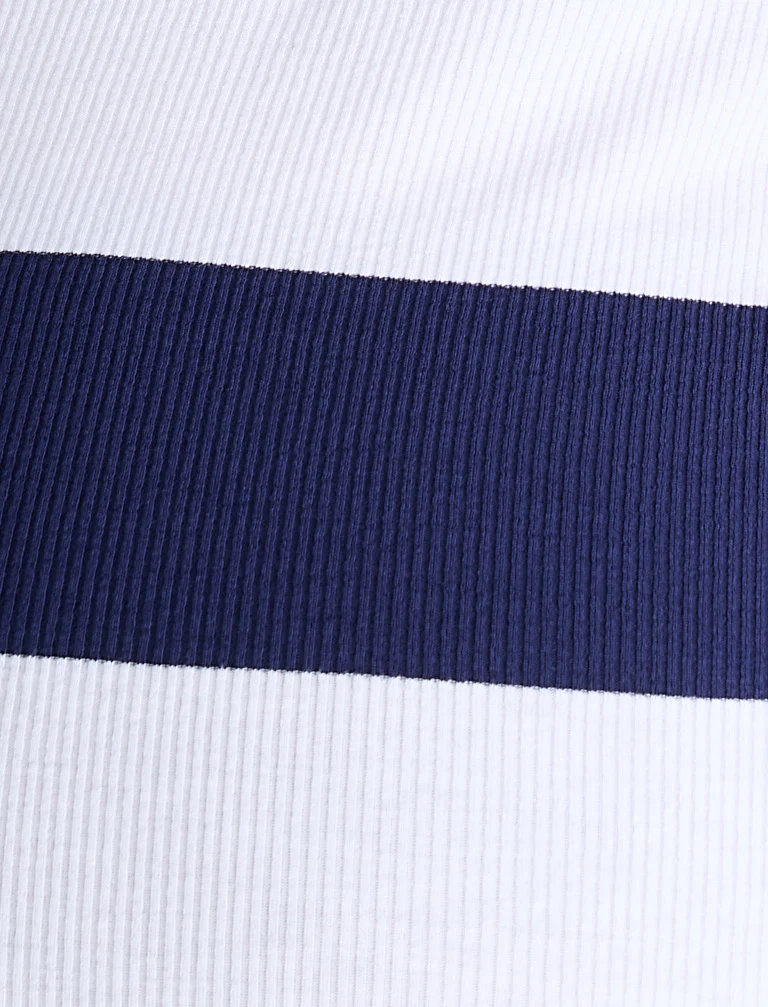 Sleeveless Ribbed Collared Top - Image 5