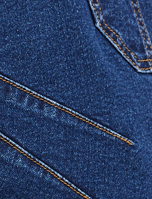 Slouchy Denim Overall - Image 5