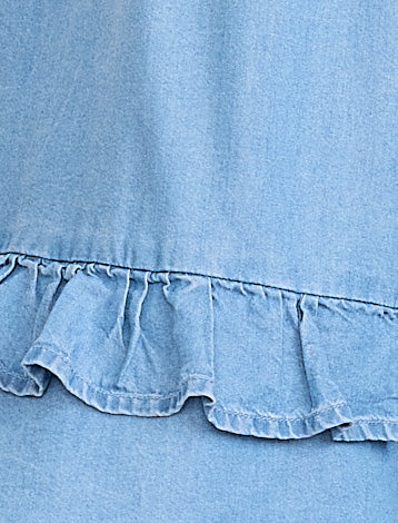Smocked Baby Doll Mini Dress - Image 5