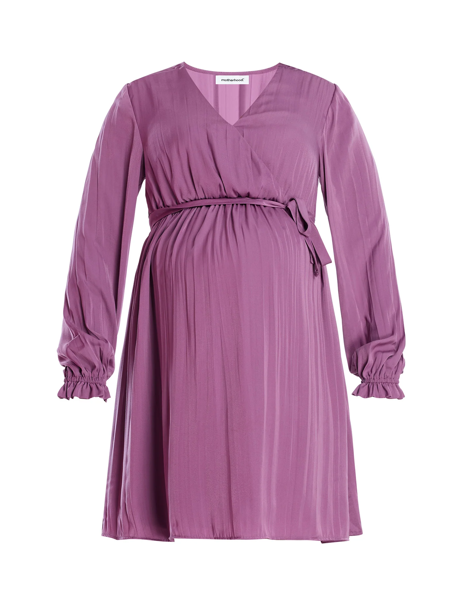 Woven Wrap Mini Dress - Image 5